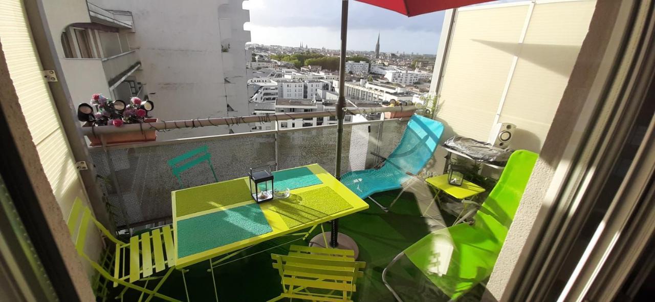 Chambre Chez L'Habitant Face A La Gare De Bordeaux Exteriör bild